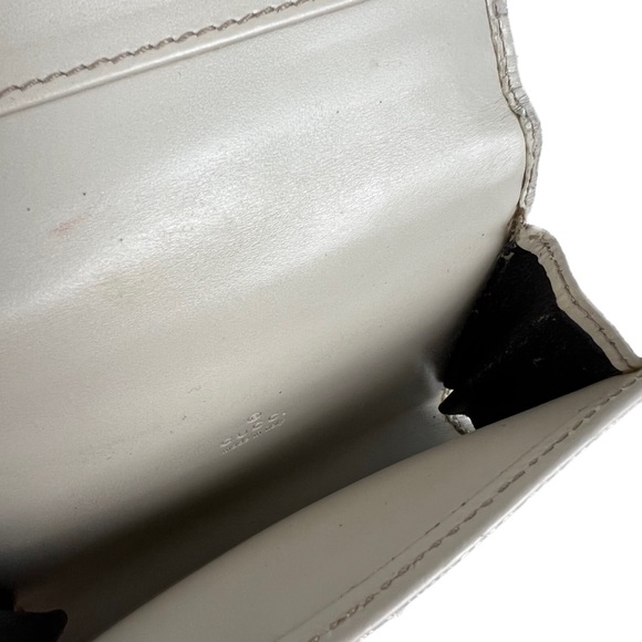 Gucci Monogram Leather Card Holder Wallet - Picture 4 of 8